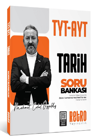 YKS TYT AYT Tarih Soru Bankası Çözümlü - Mehmet Celal Özyıldız Retro Yayıncılık