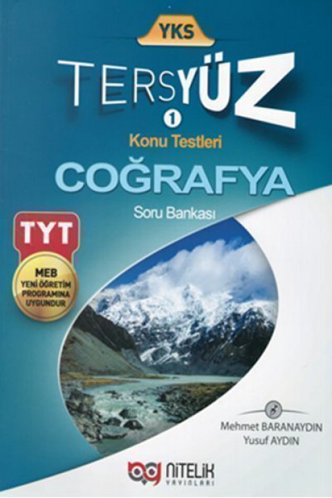 YKS TYT Coğrafya Tersyüz Soru Kitabı Nitelik Yayınları
