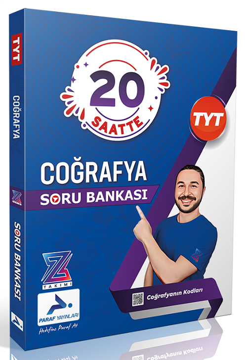 Z Takımı TYT Coğrafya 20 Saatte Soru Bankası Paraf Yayınları
