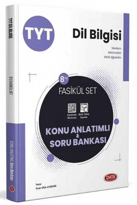 YKS TYT Dil Bilgisi Konu Anlatımlı Soru Bankası Data Yayınları