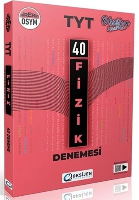 YKS TYT Fizik 40 Deneme Oksijen Yayınları