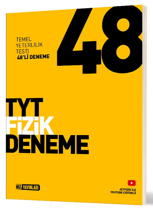 YKS TYT Fizik 48 Deneme Hız Yayınları