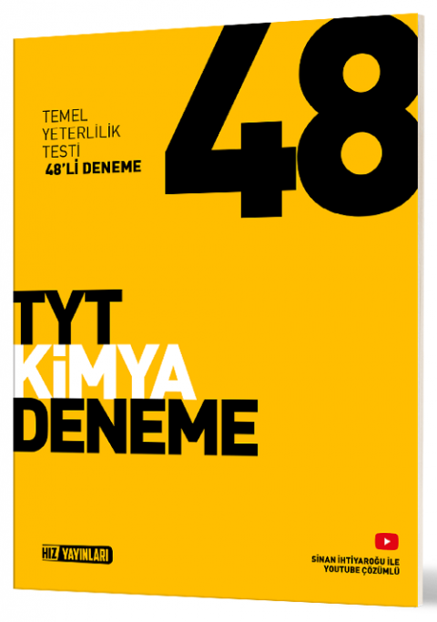 YKS TYT Kimya 48 Deneme Hız Yayınları
