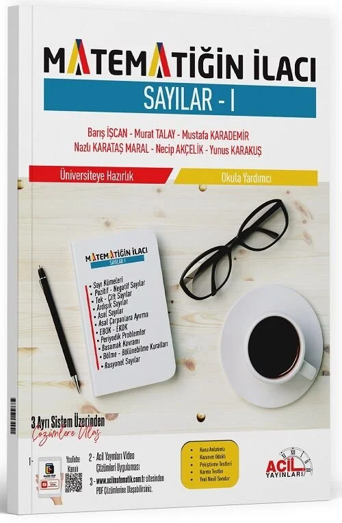 YKS TYT Matematiğin İlacı Sayılar-1 Acil Yayınları