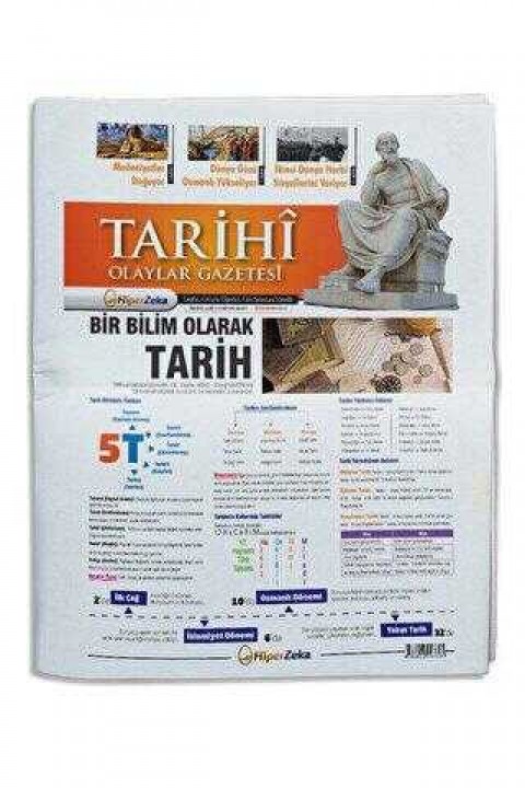 YKS  Tarihsel Olaylar Gazetesi Hiper Zeka Yayınları