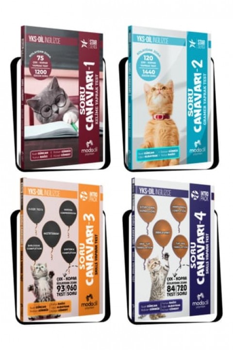 Modadil YKSDİL Soru Canavarı Seti (4 Kitap) Modadil Yayınları