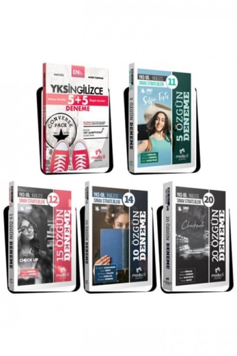 YKSDİL (YDT) Deneme Seti (60 Deneme) Modadil Yayınları