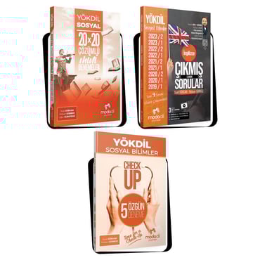 Modadil YÖKDİL SOSYAL Deneme ve Soru Seti Modadil Yayınları