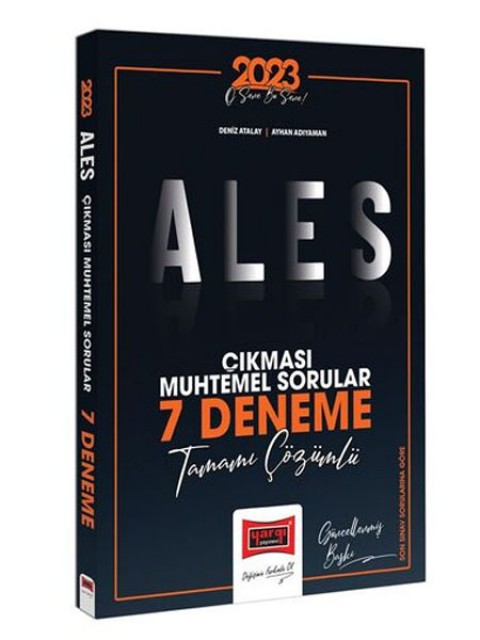 2023 ALES Çıkması Muhtemel Sorular Tamamı Çözümlü 7 Deneme Yargı Yayınları
