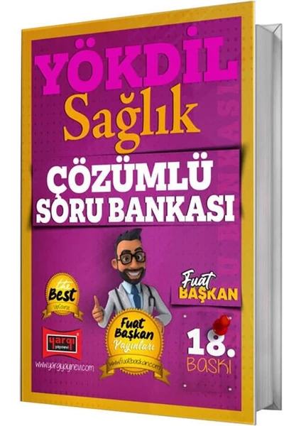 2025 YÖKDİL Sağlık Detaylı Çözümlü Soru Bankası 18.Baskı Yargı Yayınları