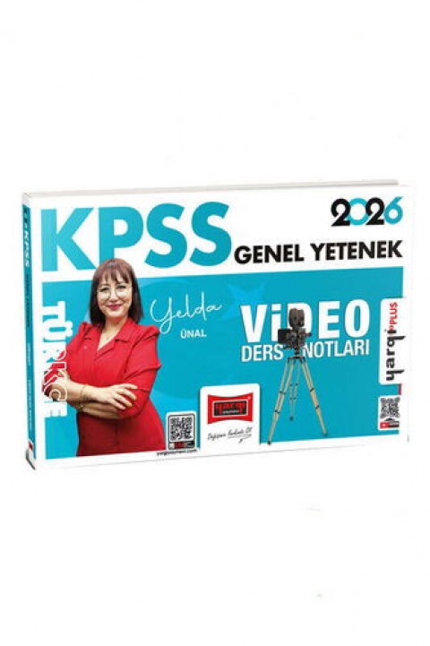Yargı 2026 KPSS Genel Yetenek Türkçe Video Ders Notları - Yelda Ünal Yargı Yayınları