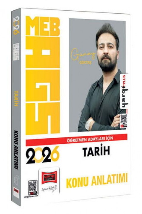 Yargı 2026 MEB-AGS Öğretmen Adayları İçin Tarih Konu Anlatımı - Günay Göktaş Yargı Yayınları