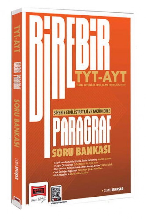 Yargı 2026 TYT-AYT Birebir Serisi Paragraf Soru Bankası Yargı Yayınları