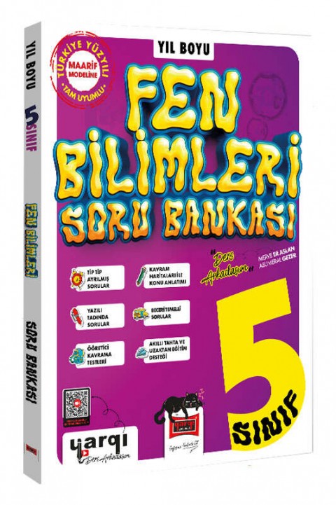 Yargı 5.Sınıf Fen Bilimleri Yıl Boyu Soru Bankası Yargı Yayınları