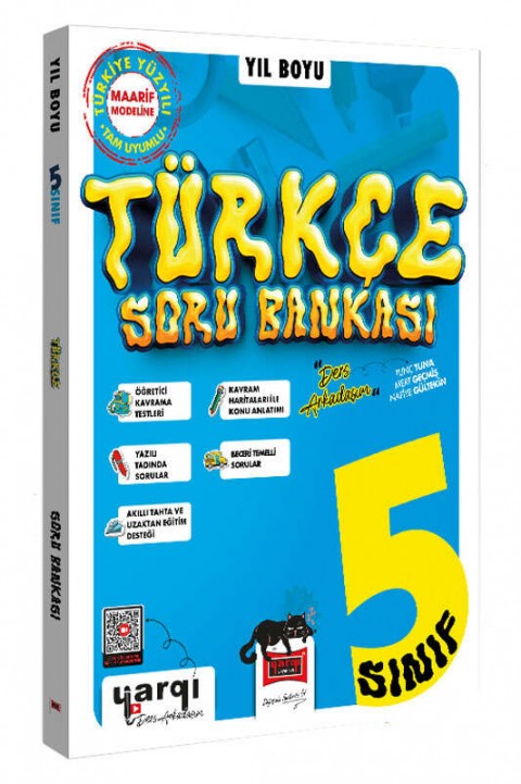 Yargı 5.Sınıf Türkçe Yıl Boyu Soru Bankası Yargı Yayınları