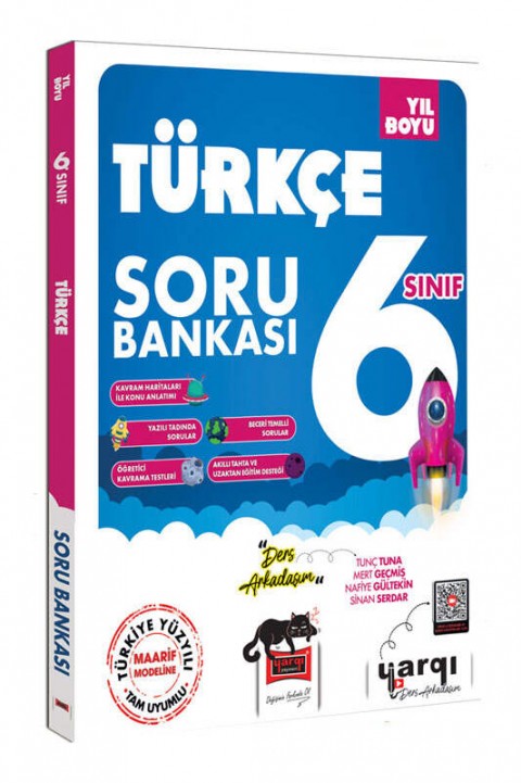 Yargı 6.Sınıf Türkçe Yıl Boyu Soru Bankası Yargı Yayınları