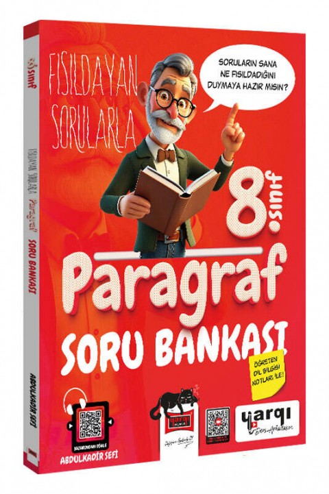 Yargı 8.Sınıf Fısıldayan Sorularla Paragraf Soru Bankası Yargı Yayınları
