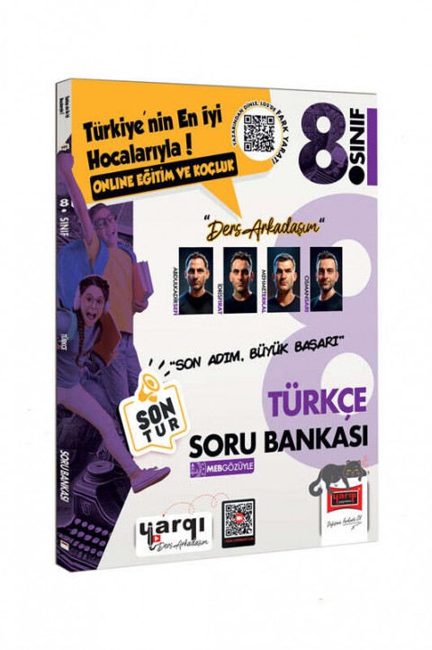 Yargı 8.Sınıf LGS Türkçe Son Tur Soru Bankası Yargı Yayınları