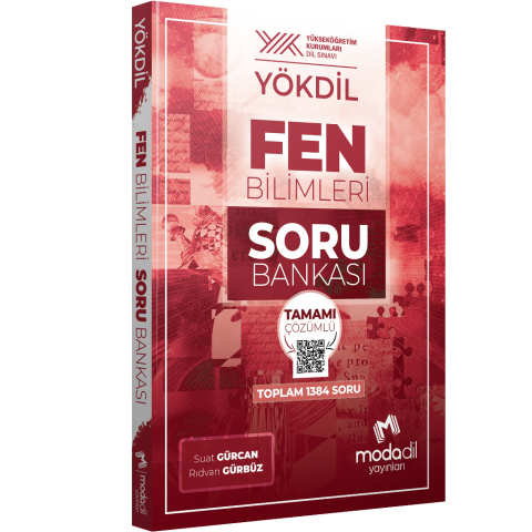 Modadil YÖKDİL Fen Bilimleri Tamamı Çözümlü Soru Bankası Modadil Yayınları