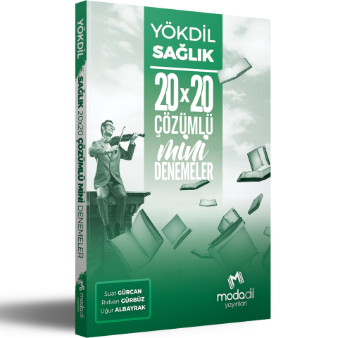 YökDİL Sağlık Bilimleri Mini Denemeler 20X20 Modadil Yayınları