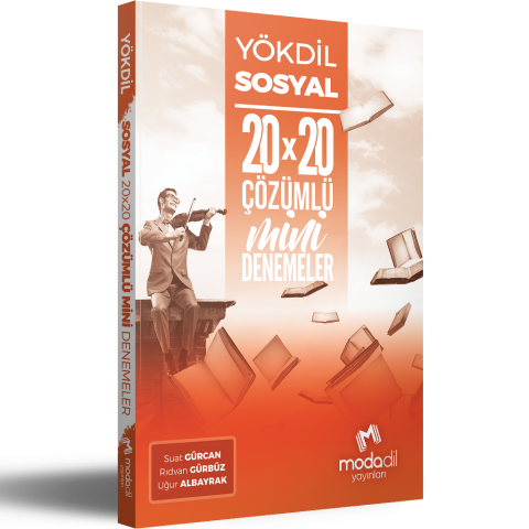 YökDİL Sosyal Bilimler Mini Denemeler 20X20 Modadil Yayınları