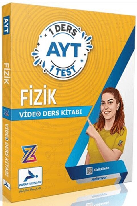 Z Takımı AYT Fizik 1 Ders 1 Test Video Ders Kitabı Paraf Yayınları