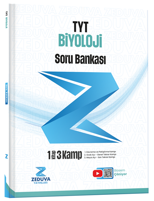 Zeduva YKS TYT Biosem Biyoloji Soru Bankası - Semih Akpınar Zeduva Yayınları