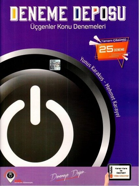 TYT Deneme Deposu Üçgenler Deneme Sınavı  Deneme Deposu Yayınları