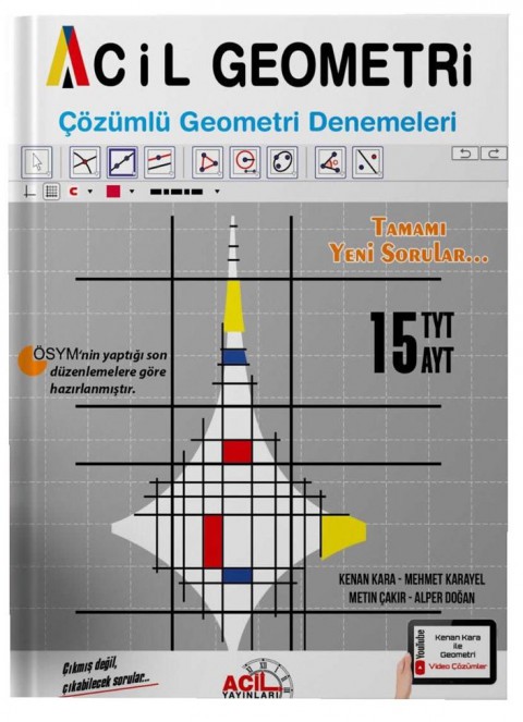 TYT AYT Geometri Deneme Sınavı Acil Yayınları