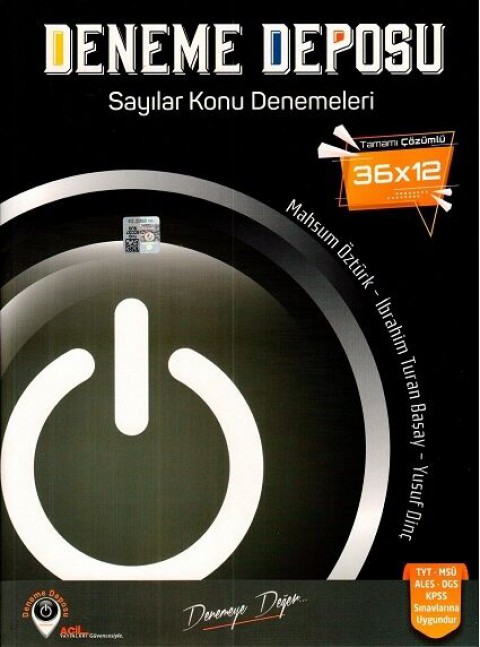 TYT Deneme Deposu Sayılar Deneme Sınavı  Deneme Deposu Yayınları