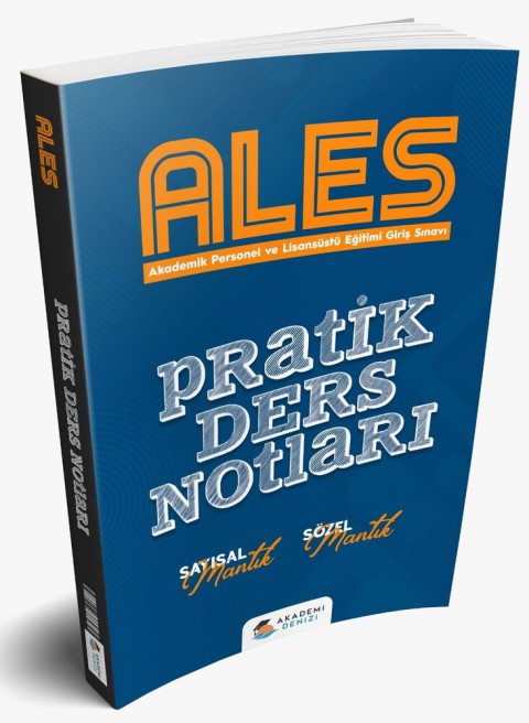 ALES Pratik Ders Notları Akademi Denizi Yayınları