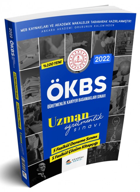 ÖKBS Uzman Öğretmenlik 5 Fasikül Deneme 5 Fasikül Soru Akademi Denizi Yayınları