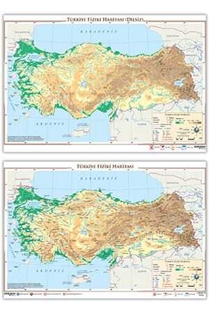 Türkiye Fizik Haritası Ankara Yayıncılık