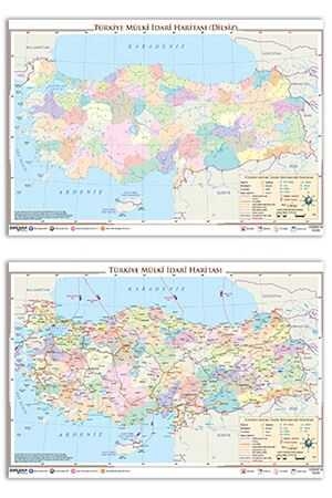 Türkiye Siyasi Haritası Ankara Yayıncılık