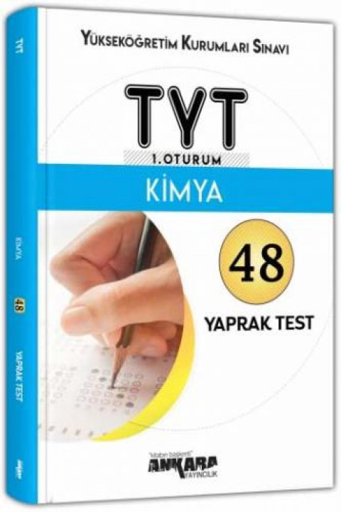 TYT Kimya Yaprak Test Ankara Yayıncılık