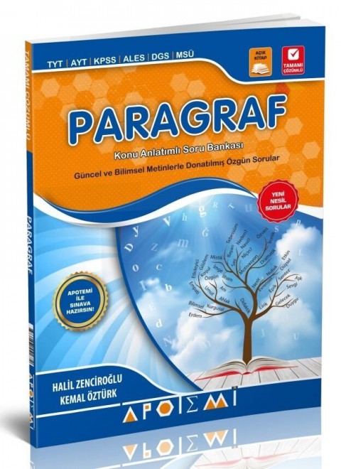 Paragraf Konu Anlatımlı Soru Bankası Apotemi Yayınları