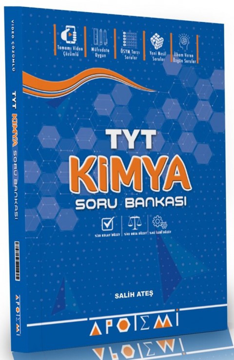 TYT Kimya Soru Bankası Apotemi Yayınları