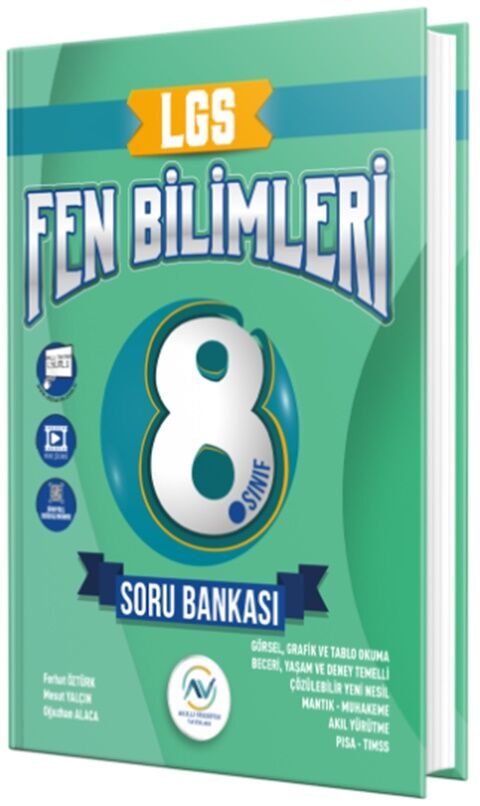 8. Sınıf LGS Fen Bilimleri Soru Bankası Av Yayınları