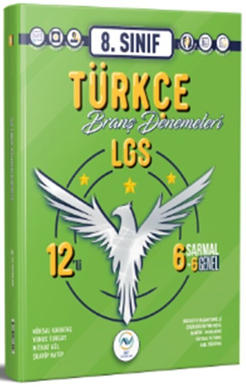 8. Sınıf LGS Türkçe 12 li Branş Deneme Av Yayınları
