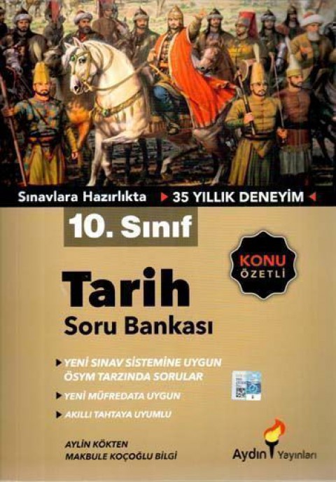 10. Sınıf Tarih Konu Özetli Soru Bankası Aydın Yayınları