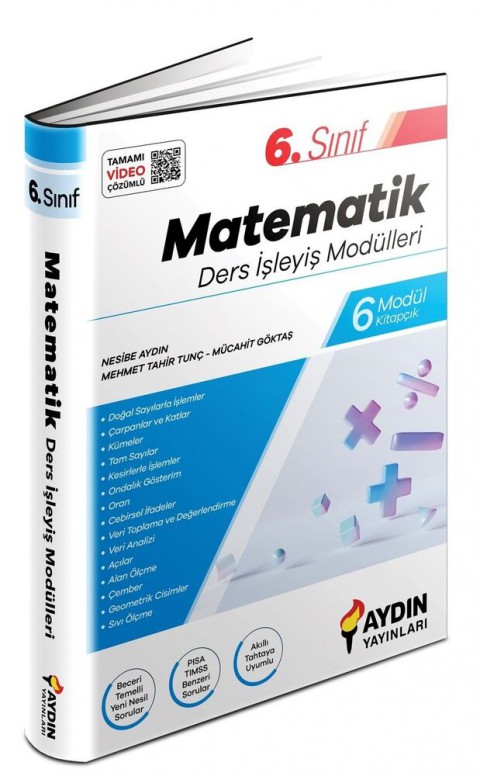 6. Sınıf Aydın Matematik Ders İşleyiş Modülleri Miray Yayınları