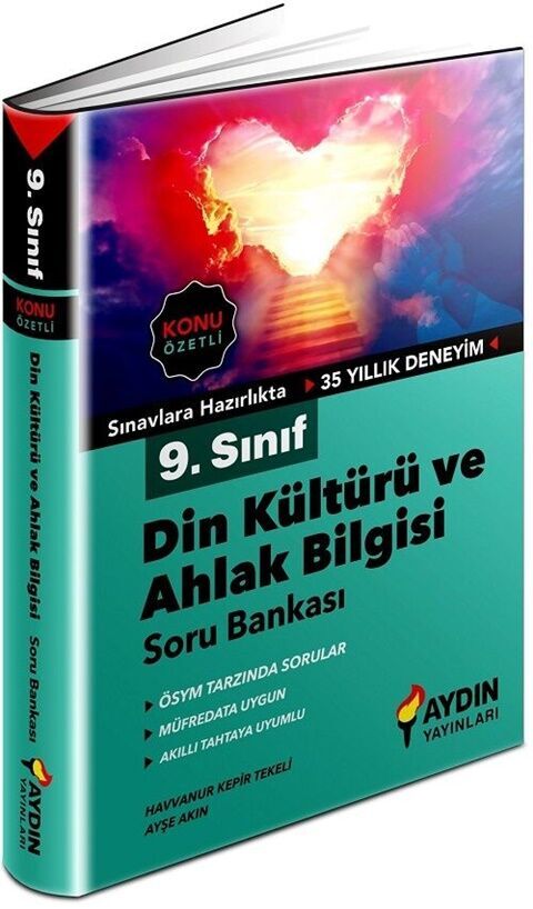 9. Sınıf Din Kültürü ve Ahlak Bilgisi Konu Özetli Soru Bankası Aydın Yayınları