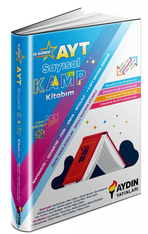AYT Sayısal Kamp Kitabı Aydın Yayınları