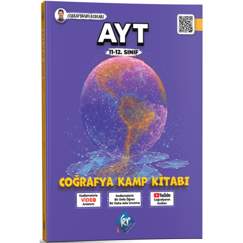 AYT Coğrafyanın Kodları Kamp Kitabı KR Akademi