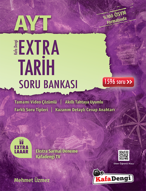 AYT Extra Tarih Soru Bankası Kafadengi Yayınları