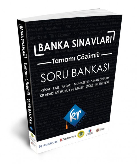Banka Sınavları Tamamı Çözümlü Soru Bankası KR Akademi