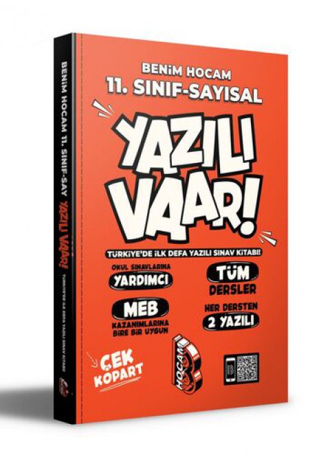 11. Sınıf Sayısal Yazılı Var Benim Hocam Yayıncılık