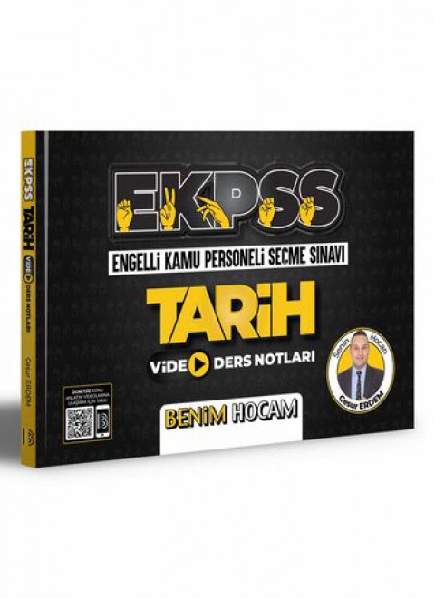 EKPSS Tarih Video Ders Notları Benim Hocam Yayıncılık