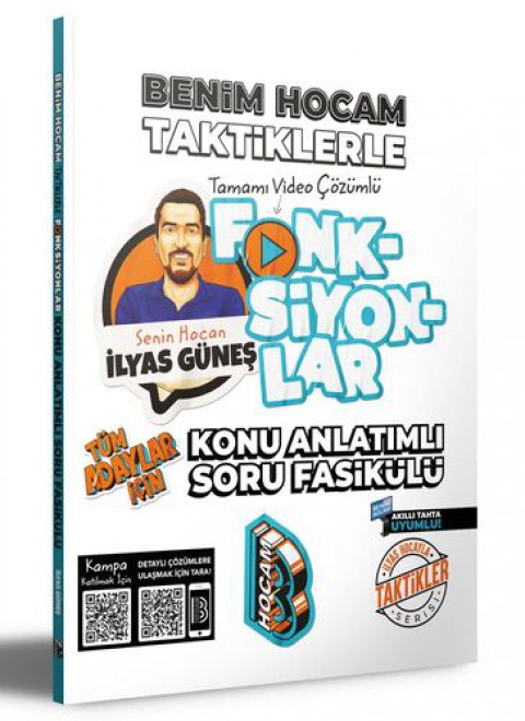 Tüm Adaylar İçin Taktiklerle Fonksiyonlar Konu Anlatımlı Soru Fasikülü Benim Hocam Yayıncılık