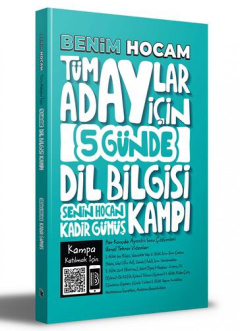 Tüm Adaylar İçin 5 Günde Dil Bilgisi Kampı Benim Hocam Yayıncılık